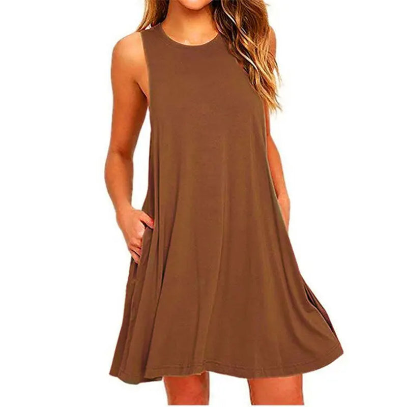 Flowy Pocket Summer Dress