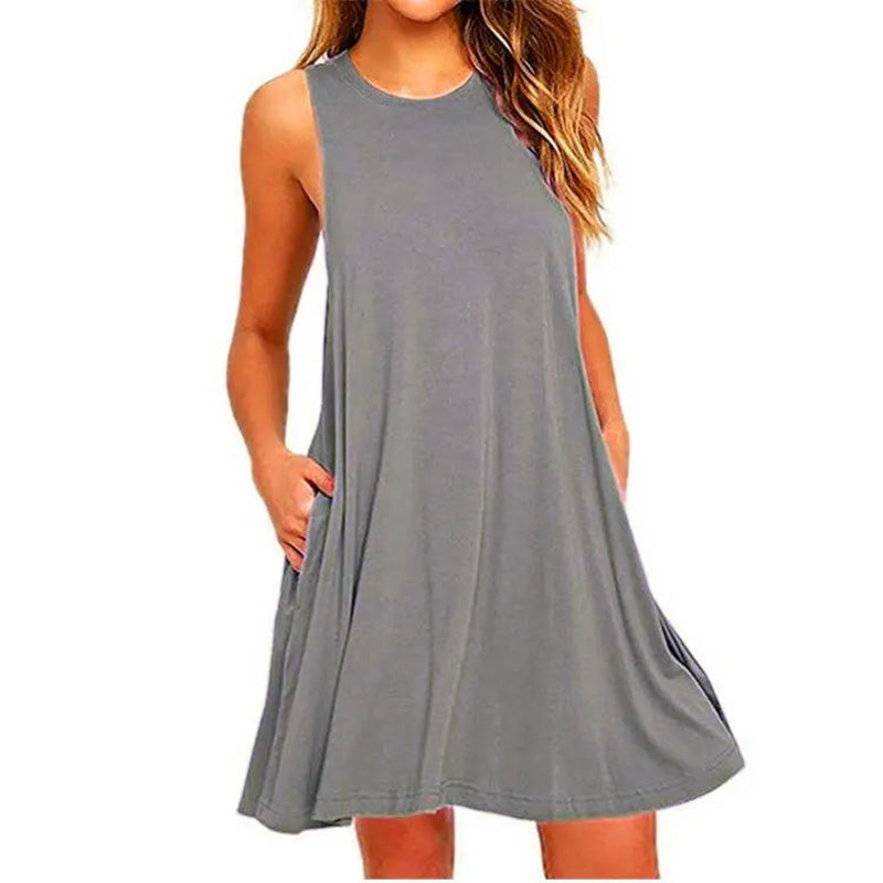 Flowy Pocket Summer Dress