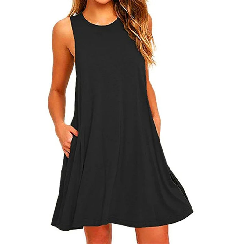 Flowy Pocket Summer Dress