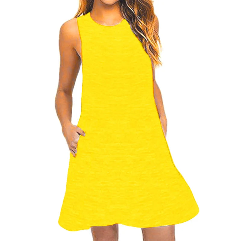 Flowy Pocket Summer Dress